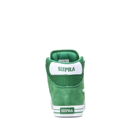 Tenis Altos Supra VAIDER Mujer Verde/Blancas (MX-59822)